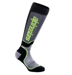 Alpinestars Sukat MX Plus Musta/Harmaa/Fluo Keltainen kuva