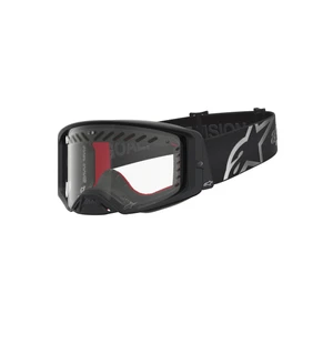 Alpinestars Goggle Supertech Dura Air Fluid Svart Silver Klar image