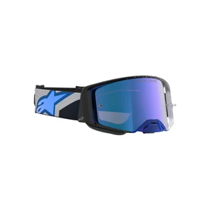 Alpinestars Ajolasit Supertech Hiten Musta Sininen Peili Sininen kuva