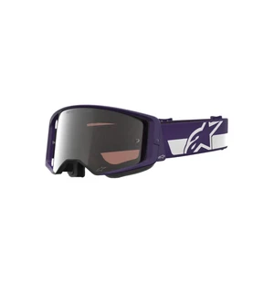 Alpinestars Goggle Supertech LTD HUNTA96 XXV PURPLE WHITE MIRROR SILVER kuva