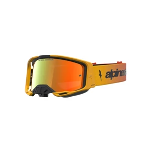 Alpinestars Ajolasit Vision 8 Amber Punainen Musta Peili Punainen kuva
