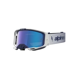 Alpinestars Ajolasit Vision 8 Amber Sininen Valkoinen Peili Sininen kuva