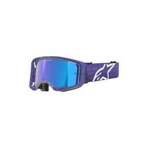 Alpinestars Ajolasit Vision 8 CORP Violetti Sininen peili kuva