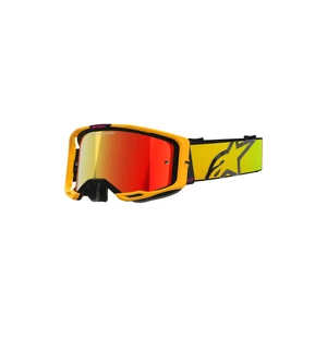 Alpinestars Ajolasit Vision 8 CORP Keltainen/Pinkki Punainen peili kuva