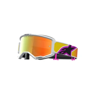 Alpinestars Ajolasit Vision 5 Drag Oranssi Punainen Peili Punainen kuva