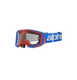 Alpinestars Ajolasit Vision 8 WORDMARK Tuplalinssi Sininen/Oranssi Kirkas kuva