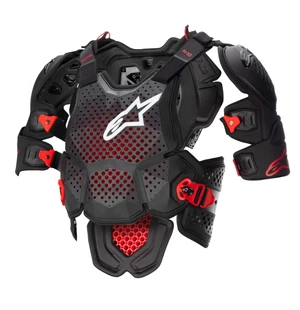 Alpinestars Suojaliivi A-10 V2 Full Chest Musta/antrasiitti kuva
