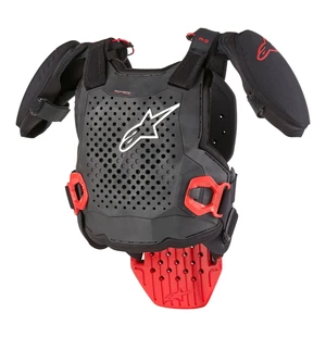 Alpinestars Bröstskydd A-5 S Nuorten Musta/Valkoinen/Punainen kuva