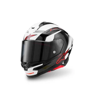 Alpinestars Hjälm A-Core S-R7 Svart/Vit/Röd image