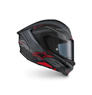 Alpinestars Hjälm A-Core S-R7 Svart/Grå/Röd image