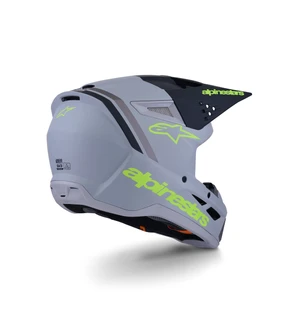 Alpinestars Kypärä S-M3 Radium Harmaa/Musta/Fluo Keltainen kuva