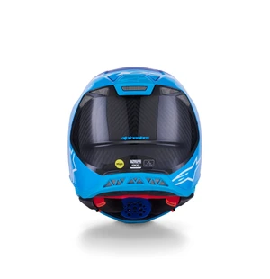 Alpinestars Hjälm S-M10 Flood Met Blå/Blå/Carbon image