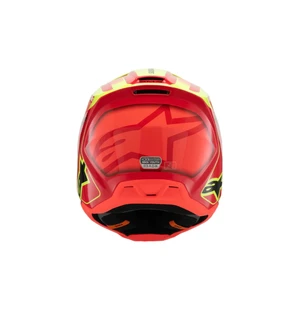 Alpinestars Hjälm SM3 Youth Fray Röd/Gul Fluo/Svart image