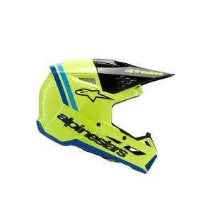 Alpinestars Hjälm SM3 Youth Radium Gul Fluo/Svart/Blå image