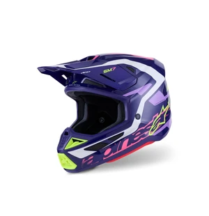 Alpinestars Kypärä S-M7 Deed Lila/Pinkki kuva