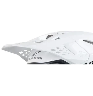Alpinestars Lippa S-M10/S-M8 - SOLID Valkoinen kuva