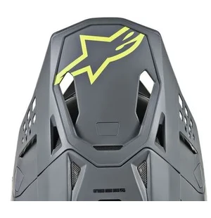Alpinestars Lippa S-M8 - RADIUM Harmaa/keltainen fluo kuva