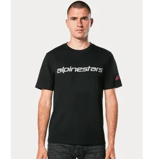 Alpinestars T-Paita Linear Wordmark 2.0 CSF Valkoinen/Punainen/Musta kuva