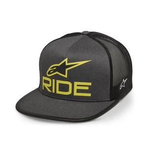 Alpinestars Ride 4.0 Trucker Hat Gray/Black/Lime kuva