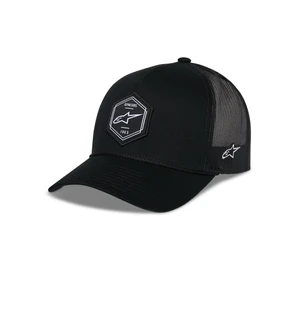 Alpinestars Lippis Hexeon Trucker Snapback Musta/Musta One Size kuva