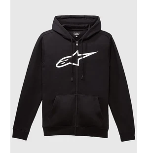 Alpinestars Fleece Angeless Zip Hoodie v3 Black/White kuva