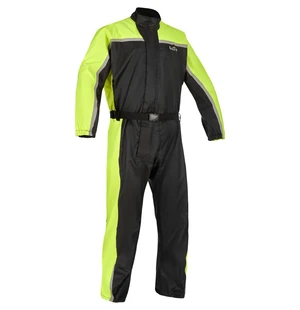 Lindstrands regnoverall Sidvallen one piece Svart/HV gul image
