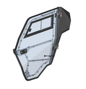 DFK Dörr komplett Vänster Yamaha YXZ 1000 image