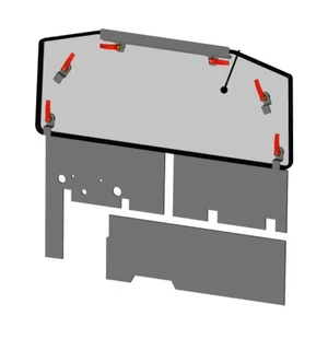 DFK Bakpanel komplett Can-Am Defender/Traxter 2025 image