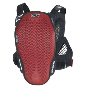 Alpinestars A-6 Plasma Chest Protector Black Anthracite Red XL image