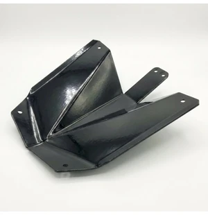 SPI Pohjapanssari "Rugged Series" Ski-Doo Gen5/Lynx (kapeat kelkat) - Musta kuva