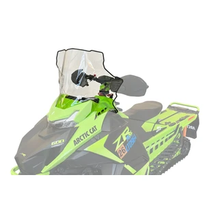 Powermadd Tuulilasi Arctic Cat Catalyst Keskikorkea (19") Kirkas/Musta grafiikka kuva