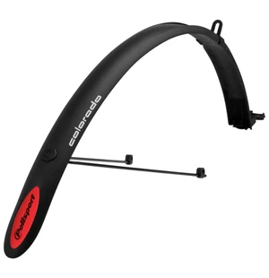 Lokasuojapari aisoilla 28" POLISPORT Colorado City / 45mm musta kuva