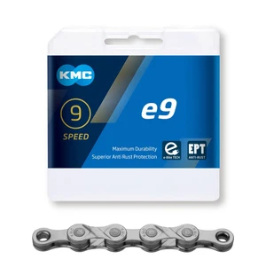 Ketju 9-v KMC e9 EPT 1/2 x 11/128" E-Bike Anti Rust 136L kuva