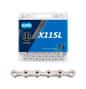 Ketju 11-v KMC X11SL Silver 1/2 x 11/128" 118L kuva