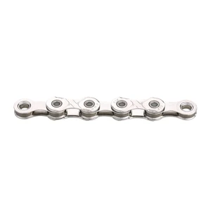 <ul><li>12-v, 1/2 x 11/128"</li><li>126L</li><li>Silver</li><li>270 g</li><li>Färg: Nickelpläterad silver</li><li>Stiftlängd: 5,2 mm</li><li>Vaxad med KMC GO</li><li>Ej kompatibel med SRAM-system</li><li>Hållbarhet:</li></ul> kuva