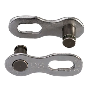 Ketjulukko KMC MissingLink 9R Silver EPT 11/128" tappi 6.6mm 2kpl/pkt kuva