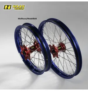Haan wheel CR 125/250-CRF 250/450 95- 21-1,60 RED/BLUE kuva