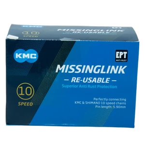 Ketjulukko KMC 10R EPT Silver 11/128" 40 kpl/ltk kuva
