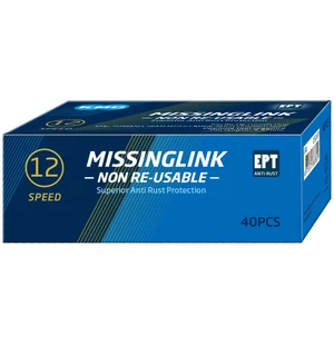 Ketjulukko KMC 12NR EPT Silver 11/128" 40 kpl/ltk kuva