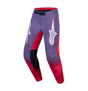Alpinestars Housut Supertech Hiten AFD Harmaa/Punainen Fluo/Lila kuva