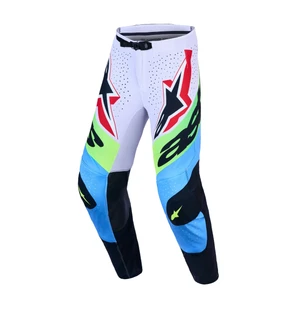 Alpinestars Housut Supertech Dyna Lila/Vihreä Fluo/Musta kuva