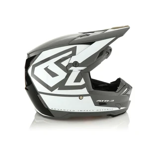 6D Helmet ATR-3 Hex Gloss White kuva