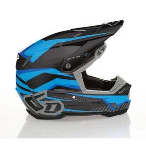 6D Helmet ATR-3 Rival Gloss Cyan FIM kuva