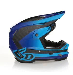 6D Helmet ATR-3 Pure Gloss Deep Blue FIM kuva