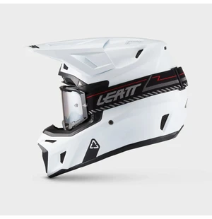 Leatt Kypärä Kit Moto 8.5 Valkoinen kuva