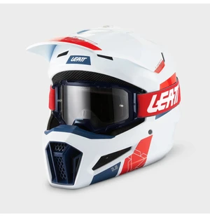 Leatt Kypärä Kit Moto 3.5 Valkoinen kuva