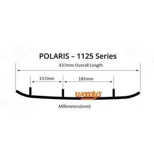Woodys Styrstål Standard Polaris image
