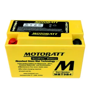 Motobatt MBT9B4 batteri image