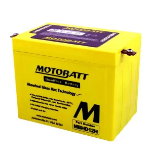 Motobatt MBHD12H batteri image