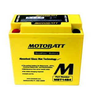 Motobatt MBT14B4 batteri image